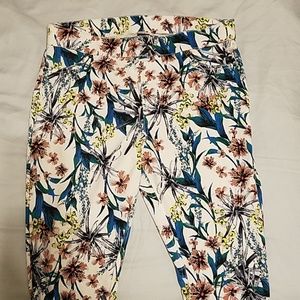 Floral print jegging
